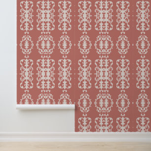 Papel Pintado Elegancia victoriana Rosa