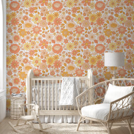 Papel Pintado Elegant Custom Floral Designs for Your Kid Room