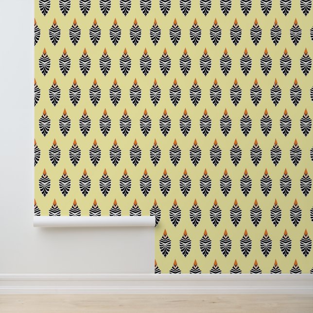 Papel Pintado Elegante ave abubilla  (Solicitud)