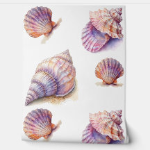 Elegante Beach Wedding Seashells Perlas Náuticas