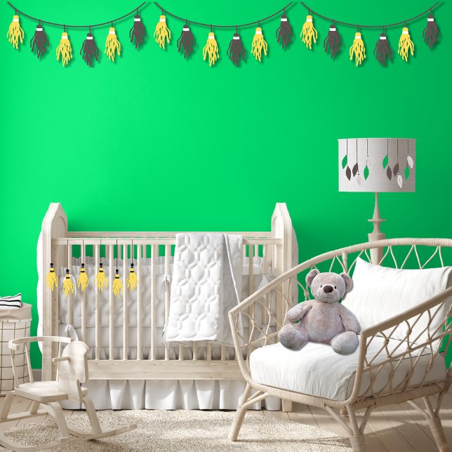 Papel Pintado Elegante Color Verde Primavera Neón Sólido Minimal (Subido por el creador)