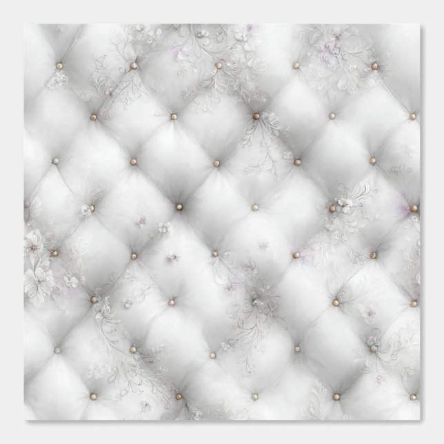 Papel Pintado Elegante Cushion floral (Anverso)