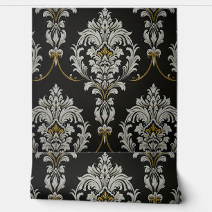 Papel Pintado Elegante Damasco Barroco