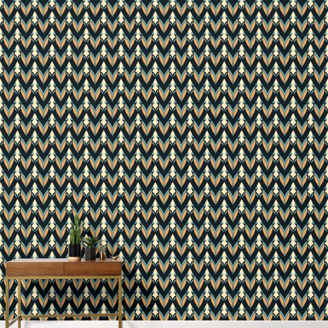 Papel Pintado elegante estilo art déco (Pasillo)