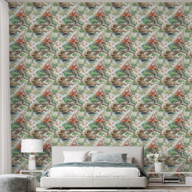 Papel Pintado Elegante fondo de escritorio chino (Dormitorio)