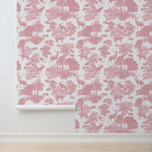 Papel Pintado Elegante juguete de animales del bosque de ciervos