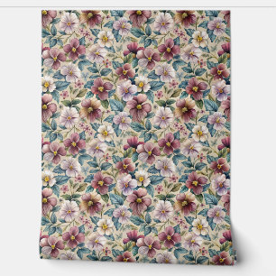 Papel Pintado Elegante mauve violeta de lila púrpura púrpura pas