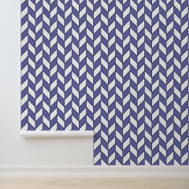 Papel Pintado Elegante patrón de Chevron en espina de pescado