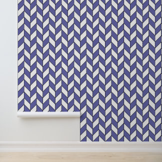 Papel Pintado Elegante patrón de Chevron en espina de pescado