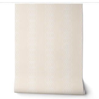 Papel Pintado Elegante Patrón de Círculos Geométricos Interconec