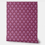 Papel Pintado Elegante Patrón de Vintage del Art Decó Púrpura<br><div class="desc">Elegante tapiz de motivos vintage de estilo Art déco morado rosado con un elegante diseño Art Deco de moda en color morado y rosa. Perfecto para la decoración casera,  la decoración de oficina,  la decoración de eventos y la decoración fiesta. Creado por Evco Studio www.zazzle.com/store/evcostudio</div>