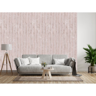 Papel Pintado Elegante Rústico Patrón De Madera Rubor