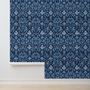 Papel Pintado Elegante tapiz barroco floral Personalizado