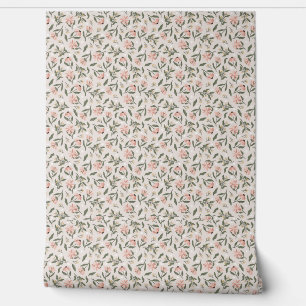 Papel Pintado Elegante tapiz floral con encanto vintage
