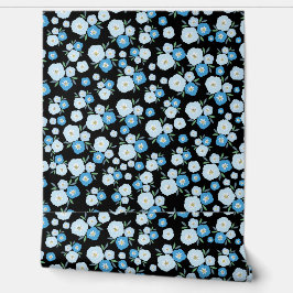 Papel Pintado Elegante tapiz floral - Vibrantes patrones de flor