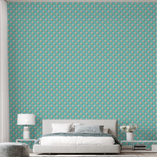 Papel Pintado Elegante tapiz Verde azulado y de la Perla