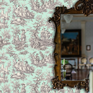 Papel Pintado Elegante toile de jouy