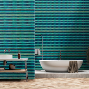 Papel Pintado Elegante Verde azulado de moda