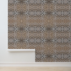 Papel Pintado Elegante y elegante estampado de animales de piel