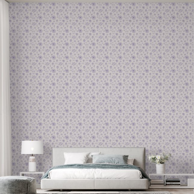 Papel Pintado Elegantes diseños florales para su hogar  (Dormitorio)