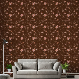 Papel Pintado Elegantes hojas de otoño