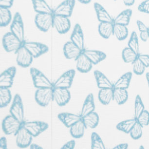 Papel Pintado Elegantes mariposas Girly Cute Bonito Azul Blanco