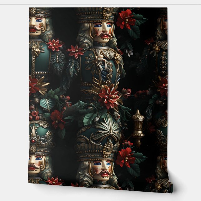 Papel Pintado Encanto de vacaciones nocturnas Botánico (Desenrollar)