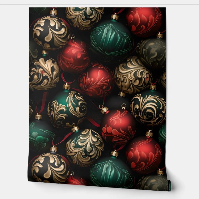 Papel Pintado Encanto de vacaciones nocturnas Botánico (Desenrollar)