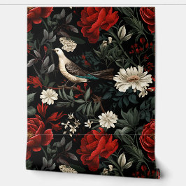 Papel Pintado Encanto de vacaciones nocturnas Botánico