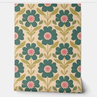 Papel Pintado Encanto floral vintage