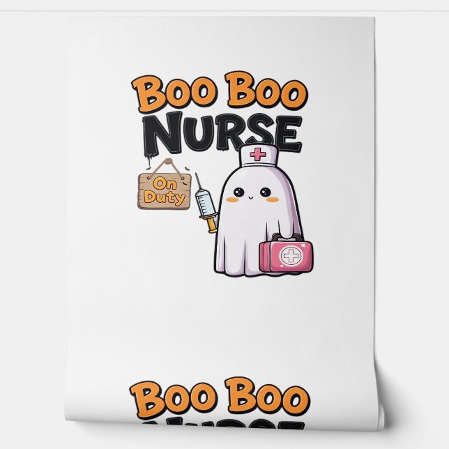 Papel Pintado Enfermera De Boo En Una Camiseta Clásica De Duty (Desenrollar)