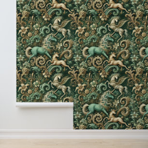 Papel Pintado Equinoccio celeste - Unicornio mítico
