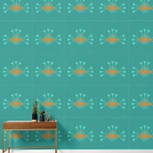 Papel Pintado Equipo de Deportes 501 - 9 Dardos partido perfecto