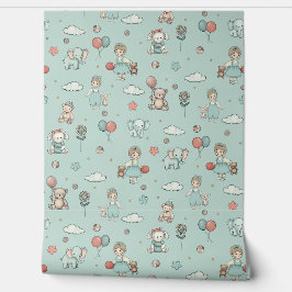 Papel Pintado Escenario para niños Papel tapiz