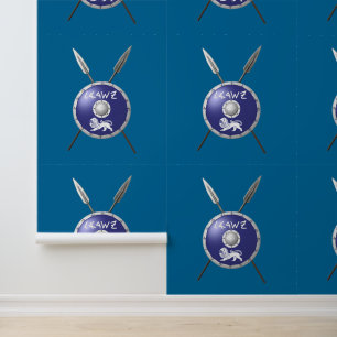 Papel Pintado Escudo Macabee Y Spears