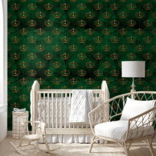 Papel Pintado Esmeralda Old Gold Francesa