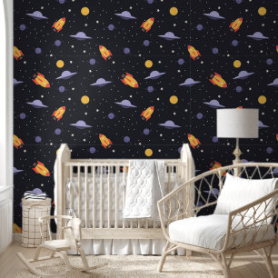 Papel Pintado Espacios y guardería de Ufo