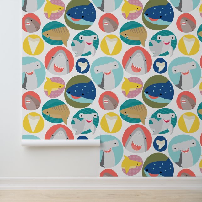 Papel Pintado Especie de tiburón mate (Solicitud)