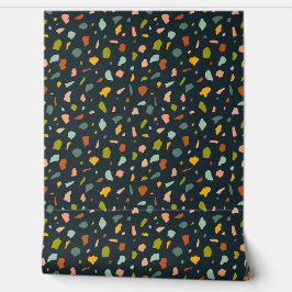 Papel Pintado Especkles texturizados de piedra Terrazzo - Armada