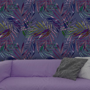 Papel Pintado Espectaculares hojas tropicales exóticas de palmer