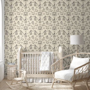 Papel Pintado Espectáculo caprichoso del bebé Jesús Manger