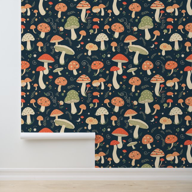 Papel Pintado Espectáculo caprichoso del bosque (Solicitud)