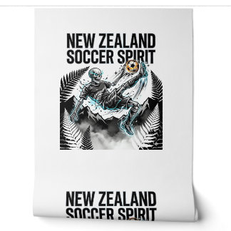 Papel Pintado Espíritu Fútbol Nueva Zelanda Esqueleto Delantero 