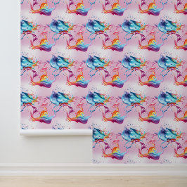 Papel Pintado Esplusa de pintura arco iris