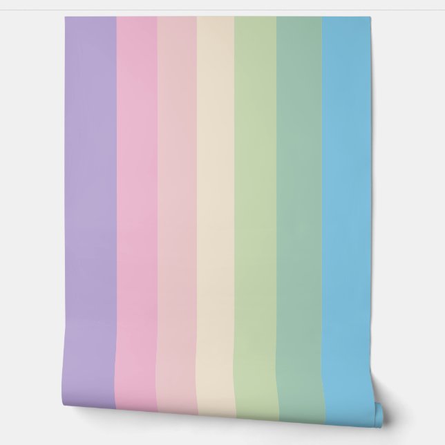 Papel Pintado Esquema de color pastel de primavera (Desenrollar)
