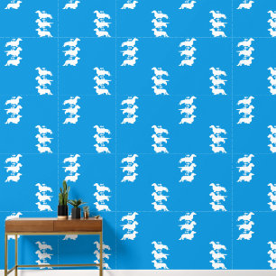 Papel Pintado Estado De Baviera - 3 Dachshunds Alemanes Diferent