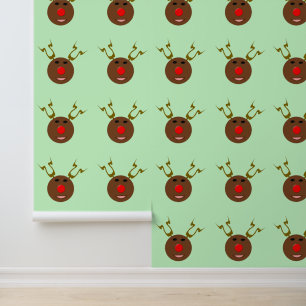 Papel Pintado Estafa de renos de ciberNavidades