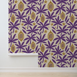 Papel Pintado estampa tropical aloha