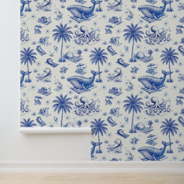 Papel Pintado estampa tropical aloha