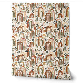 Papel Pintado Estampado Boho | Extraíble